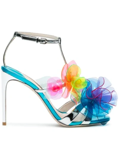 Sophia Webster Jumbo Lilico Leather Sandals In Multicolour