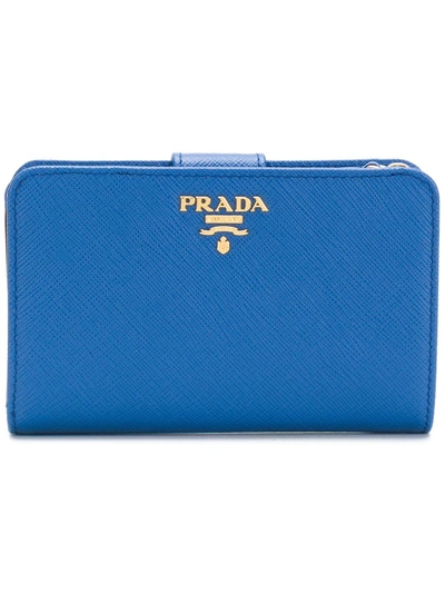 Prada Logo Plaque Cardholder