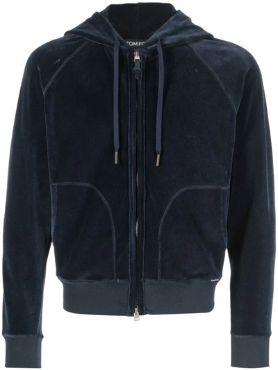 Tom ford velour hoodie sale