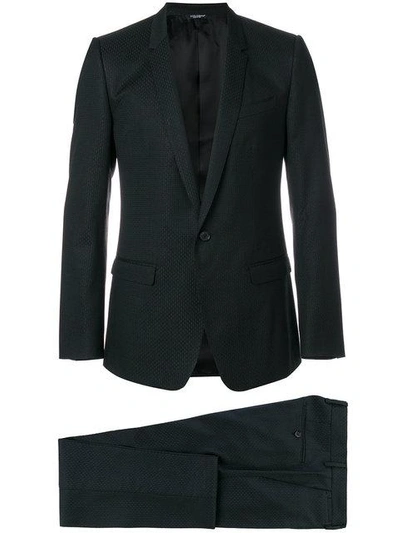 Dolce & Gabbana Two Piece Dinner Suit In Black