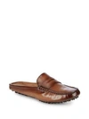 Saks Fifth Avenue Mule Driver Leather Loafers In Tan