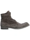Officine Creative Bubble Lace-up Ankle Boots - Brown