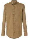 Dolce & Gabbana Classic Shirt In Brown