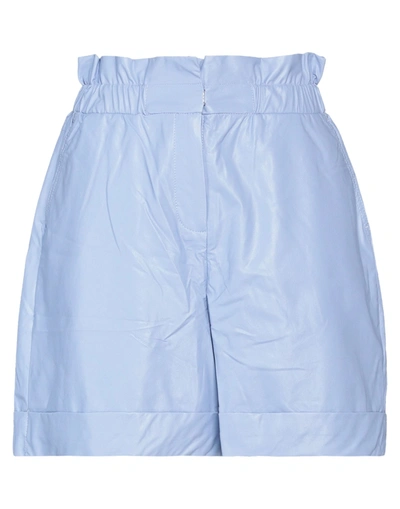 Actitude By Twinset Woman Shorts & Bermuda Shorts Sky Blue Size M Viscose