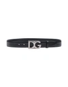 Dolce & Gabbana Belts In Black
