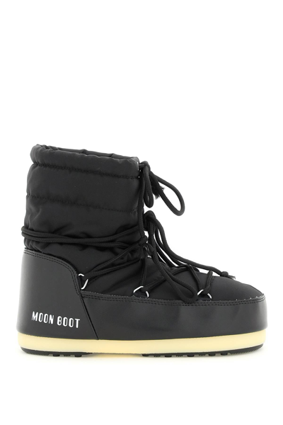 Moon Boot Ankle Boots In Black