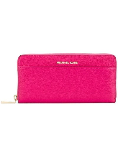 Michael Michael Kors Mercer Leather Wallet - Pink