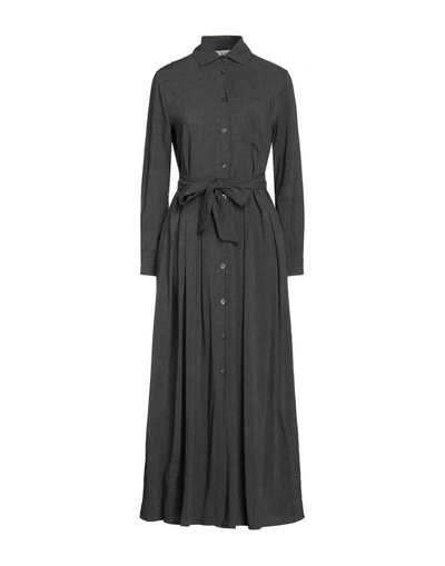 Modern Mo. De. Rn Long Dresses In Grey