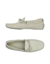 Tod's Loafers In Light Grey