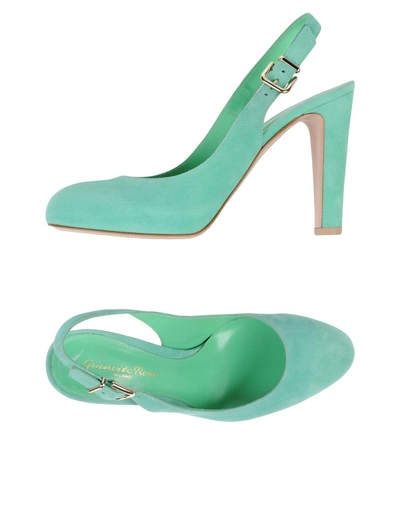 Gianvito Rossi Pumps In Light Green