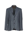 Brunello Cucinelli Blazer In Slate Blue