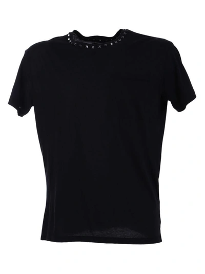 Valentino Black Rockstud T-shirt
