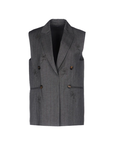 Brunello Cucinelli Blazers In Grey