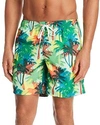 Sundek Tropical Swim Trunks In Green