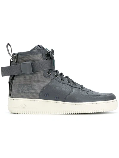 Nike Special Force Air Force 1 High-top Trainers In Grey