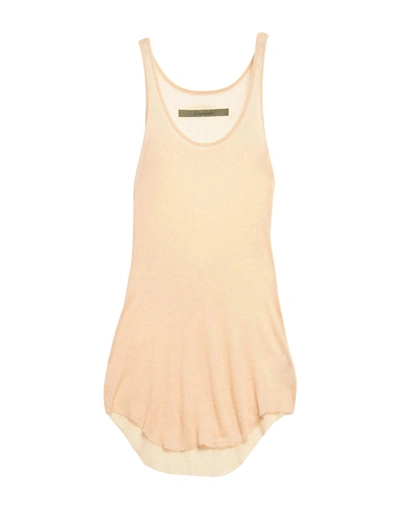 Enza Costa Basic Top In Pale Pink