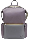Fendi Bag Bugs-appliqué Backpack - Grey