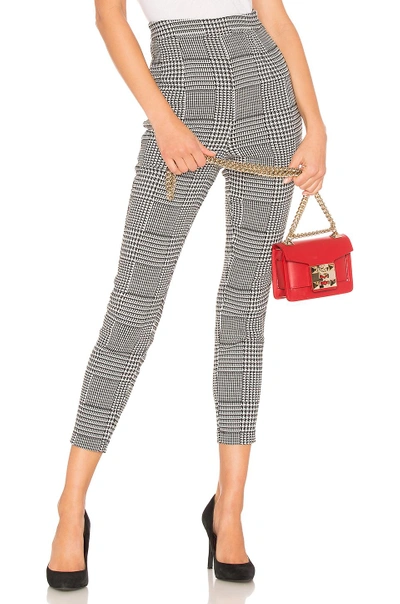 Lovers & Friends Vivace Skinny Pant In Houndstooth Plaid