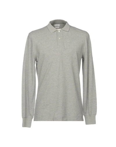 Brunello Cucinelli Polo Shirt In Light Grey