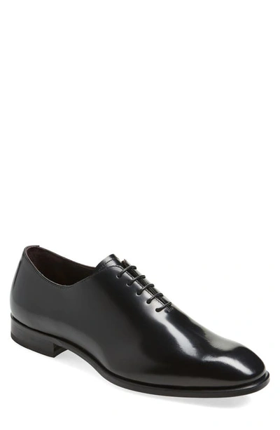 Canali Polished Oxford In Black