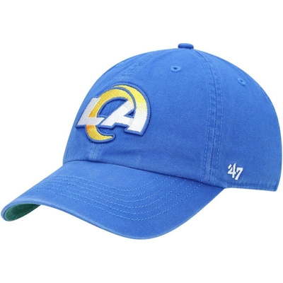 47 ' Royal Los Angeles Rams Franchise Logo Fitted Hat