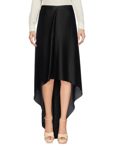 Brunello Cucinelli Midi Skirts In Black