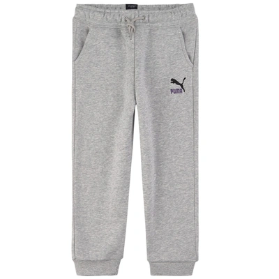 Puma Kids' Classics Branded Sweatpants Gray In Grey