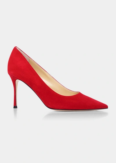 Marion Parke Classic 85mm Pumps In Classic Red