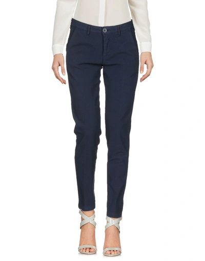 Barba Napoli Casual Pants In Blue