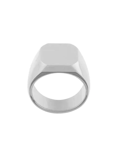 Dsquared2 Square Ring In Metallic