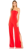 Nookie Glamour Jumpsuit In Red