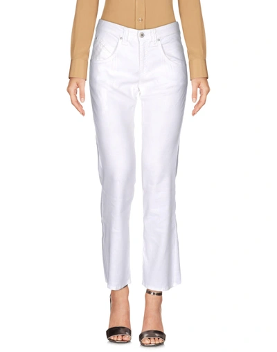 Armani Jeans Pants In White