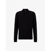 Hugo Boss Boss Polo Shirt Long Sleeves Black  Man