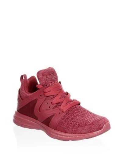 Apl Athletic Propulsion Labs Women's Ascend Running Shoes In Crimson