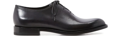 Berluti Alessandro Brogue Shoes In Deep Black