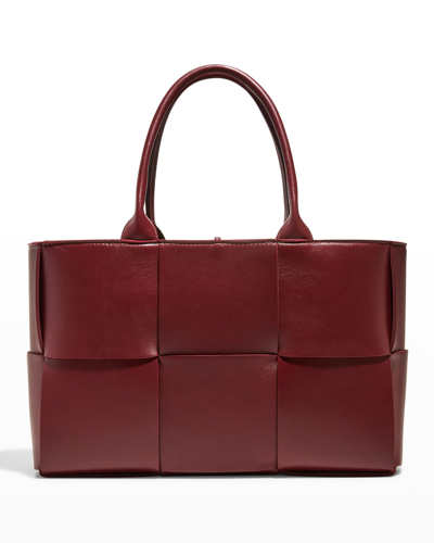 Bottega Veneta Medium Arco Tote In Barolo Gold