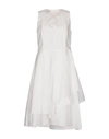 Brunello Cucinelli Midi Dresses In White