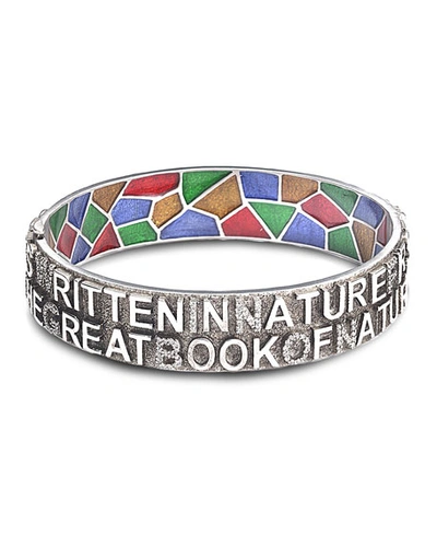 Coomi Sagrada Familia 12mm Bangle Bracelet With Diamonds