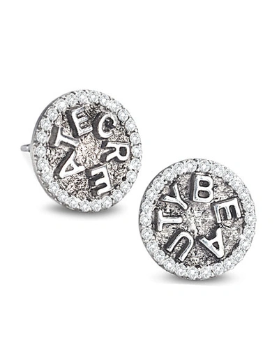 Coomi Sagrada Familia Create Beauty Stud Earrings With Diamonds