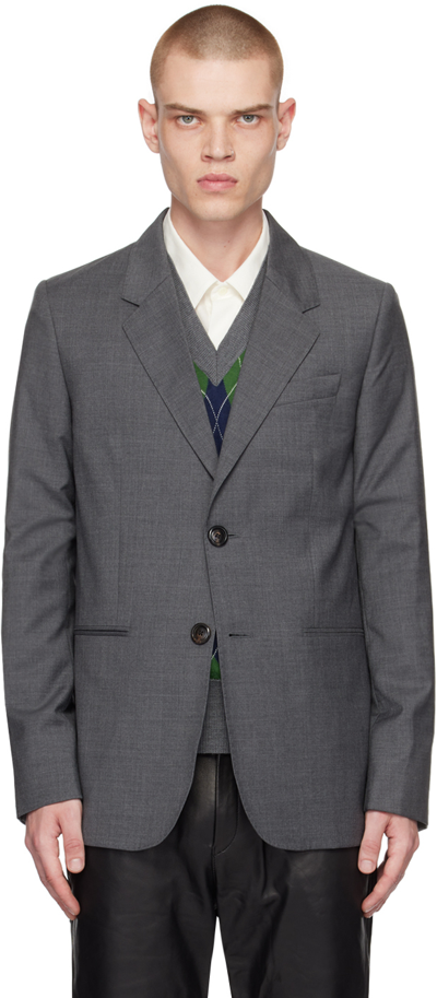 Ami Alexandre Mattiussi Ami Single Breasted Tailored Blazer In