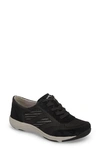 Dansko Hayes Sneaker In Black Suede