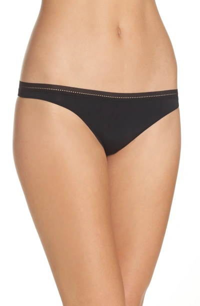 Free People Intimately Fp Truth Or Dare Thong In Black