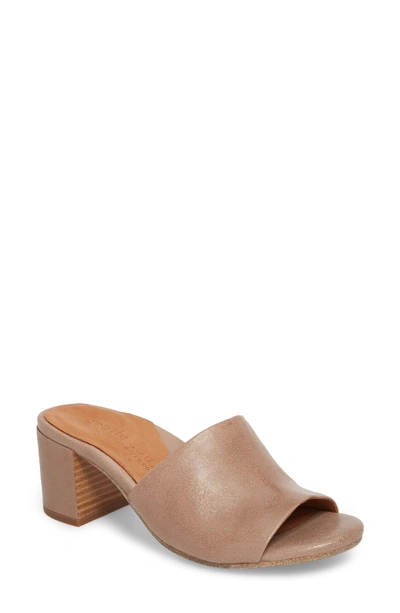 Gentle Souls By Kenneth Cole Chantel Sandal In Putty Leather