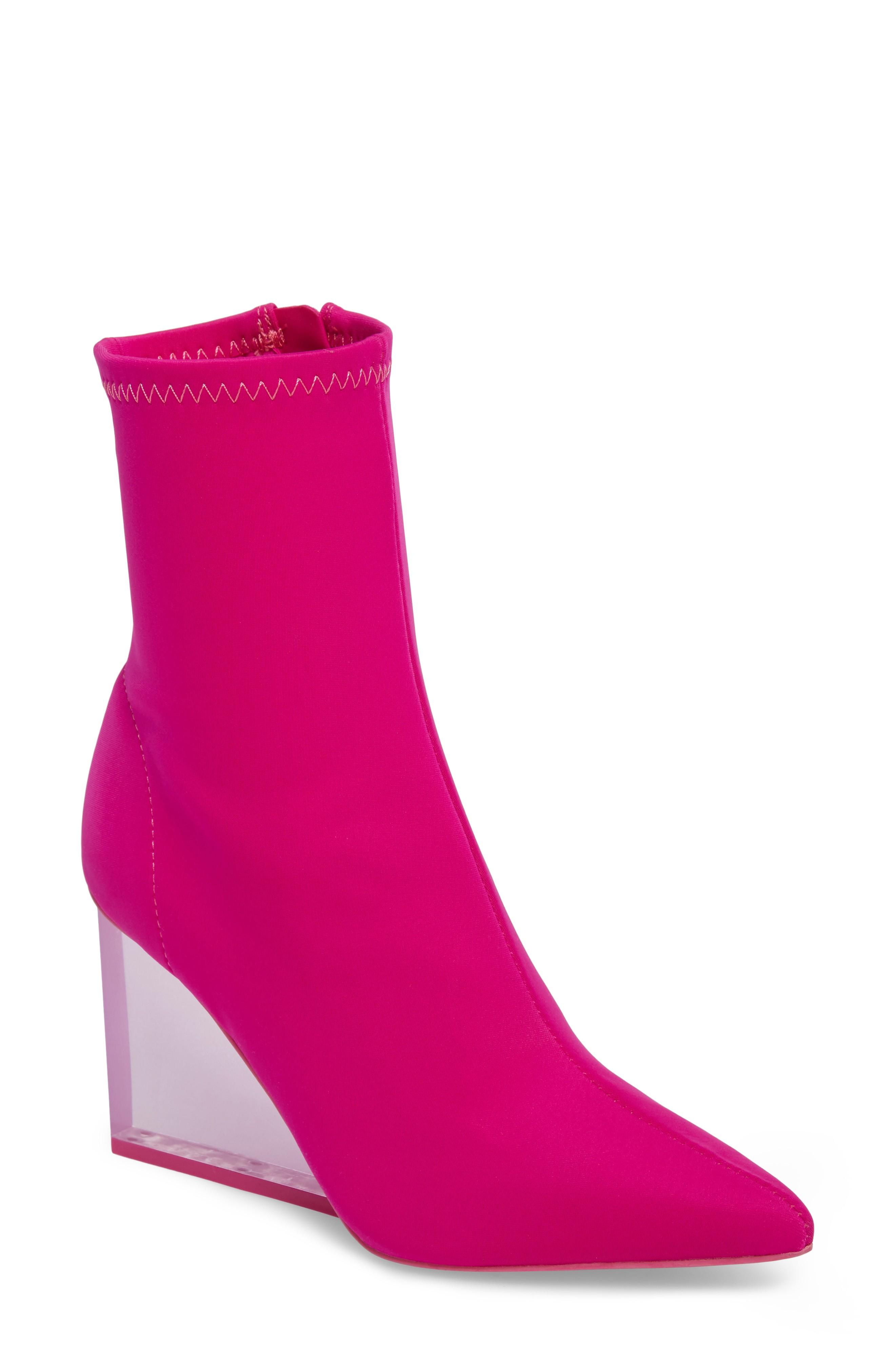 jeffrey campbell clear wedge