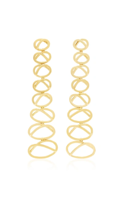Joanna Laura Constantine Gold-plated Dangling Knot Earrings