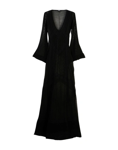 Just Cavalli Long Dresses In Black