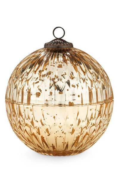 Illume Winter Ornament Candle In Gold