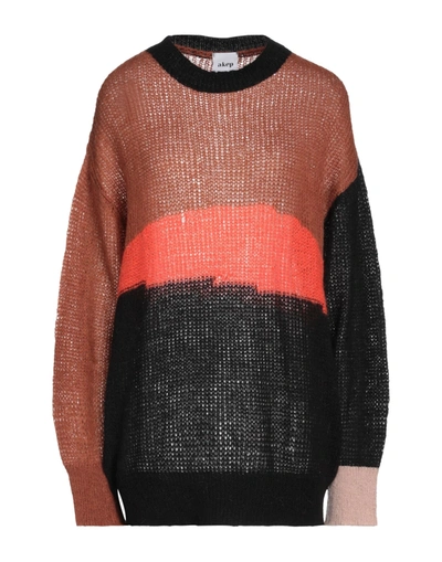 Akep Sweaters In Camel