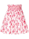 Miu Miu Floral Print Skirt