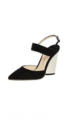 Paul Andrew Pawson Pointy Toe Pump In Black